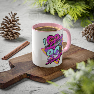 I Love 90s Slashers Neon Mug