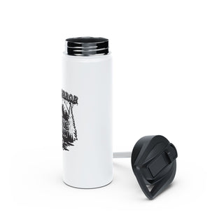 Camp Horror Stainless Steel Water Bottle - White