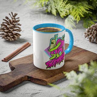 I Love 90s Slashers Neon Mug