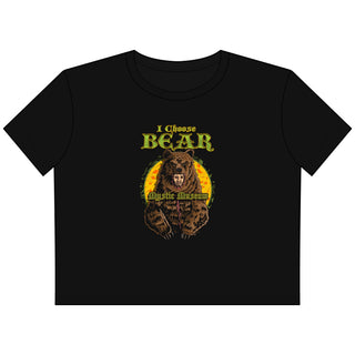 I Choose the Bear - Cropped Boxy Charity Tee