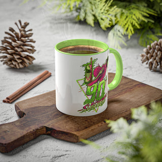 I Love 90s Slashers Neon Mug