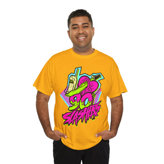 I Love 90s Slashers Vintage Yellow Tee