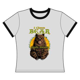 I Choose the Bear - Women's Ringer Tee