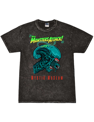 When Monsters Attack! - Alien Tee