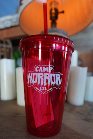Camp Horror Scary Sippers - RED