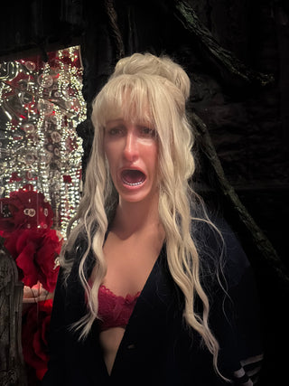 Paris Hilton House of Wax movie - Life Size Wax Figure