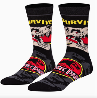 I Survived Jurassic Park - Mens Crew Straight