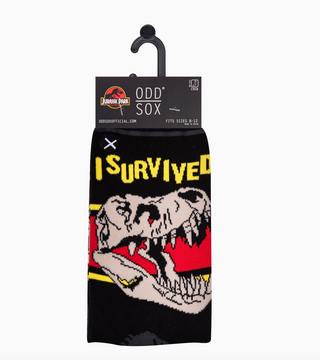 I Survived Jurassic Park - Mens Crew Straight