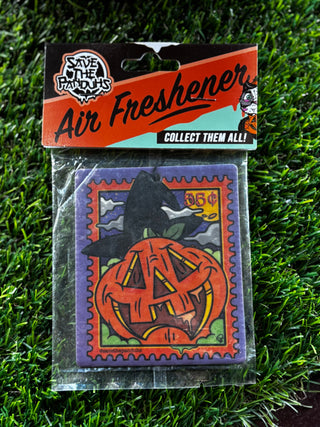 Jack o' Lantern Stamp Air Freshener - Save The Panduhs